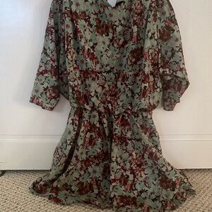Zara Floral Print Dress